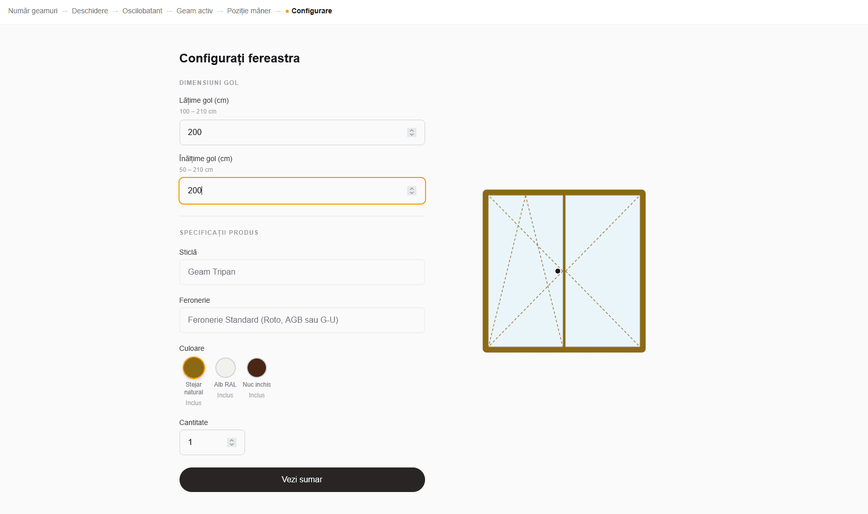 Configurator Ferestre