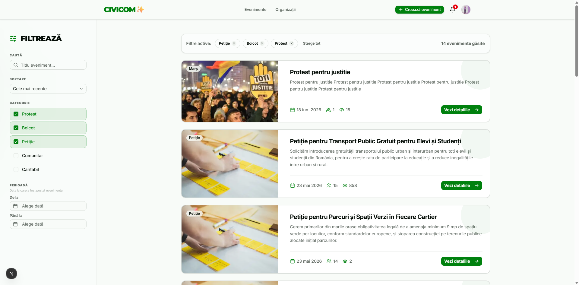 CIVICOM screenshot 3